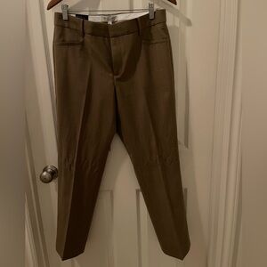 Banana Republic Women’s Slim Straight Cut Ankle Tan Dress Pants